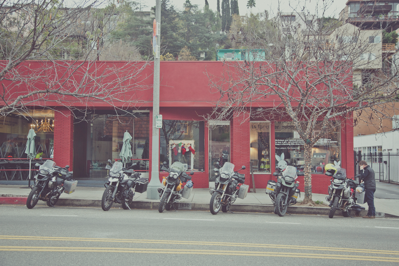 Illustration for article titled The Stunning Beauty Of A Winter Motorcycle Trip Into The Mojave Desert